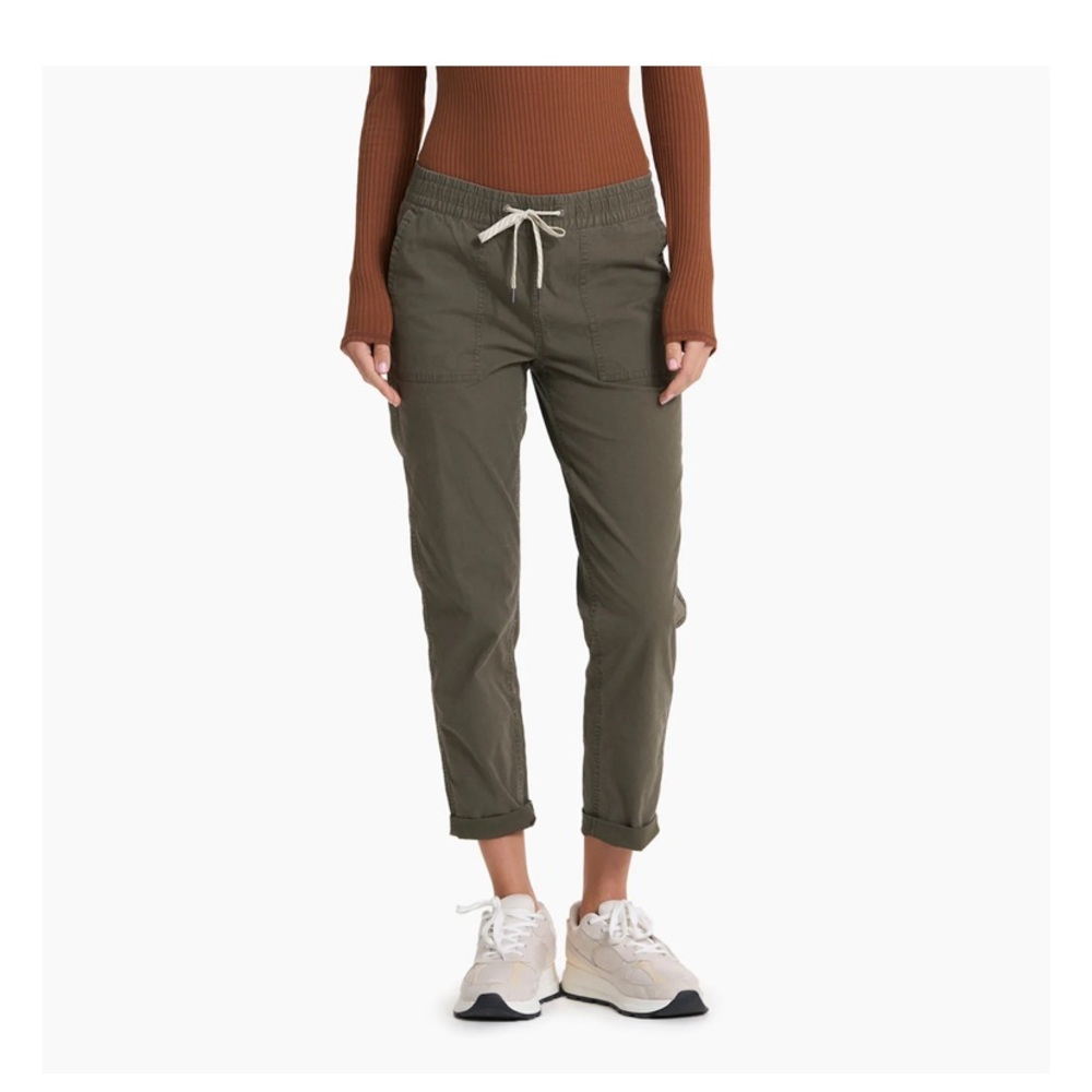 NWT vuori rip stop vintage dark oregano pant